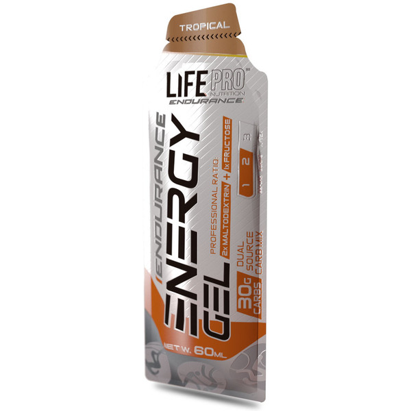 Life Pro Nutrition Endurance Energy Gel - 1 x 60 ml / Energy Gel / Caffeine Free