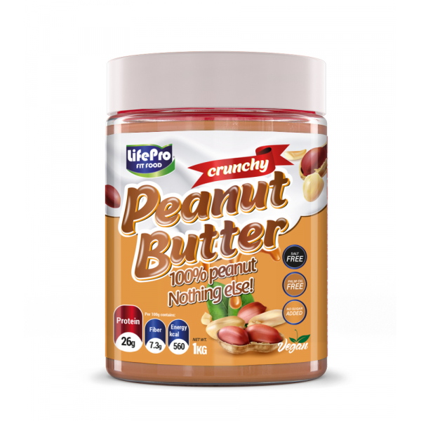 Life Pro Fit Food Peanut Butter Crunchy 1Kg