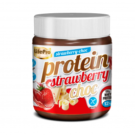 Life Pro Fit Food Protein Cream Aardbei Choc