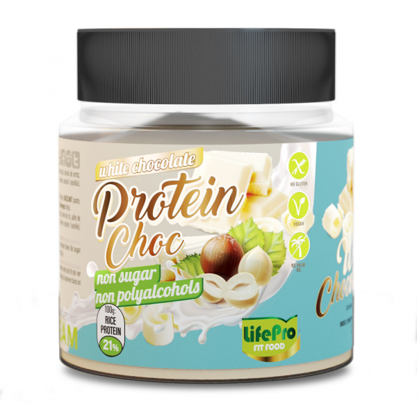 Life Pro Nutrition Gesunde Proteincreme Weiße Schokolade 250g