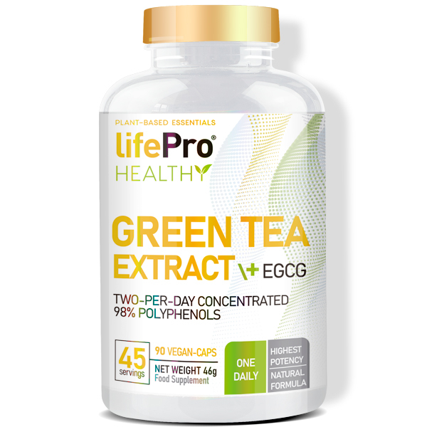 Life Pro Groene Thee + Eicg 90 Vegancaps 98% Polyfenolen