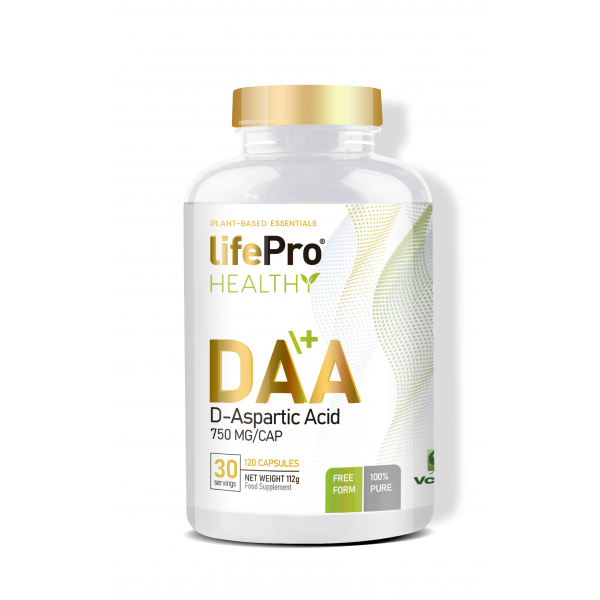 Life Pro Essentials DAA - D-Asparaginsäure 750 mg 120 Kapseln