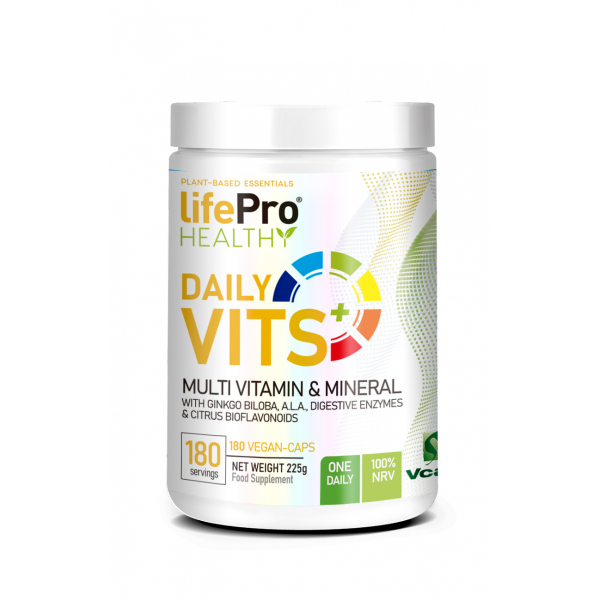 Life Pro Nutrition Daily Vitamins 180 Vegancaps