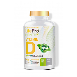 Life Pro Nutrition Vegan Vitamine D 4000ui 90 Vegancaps