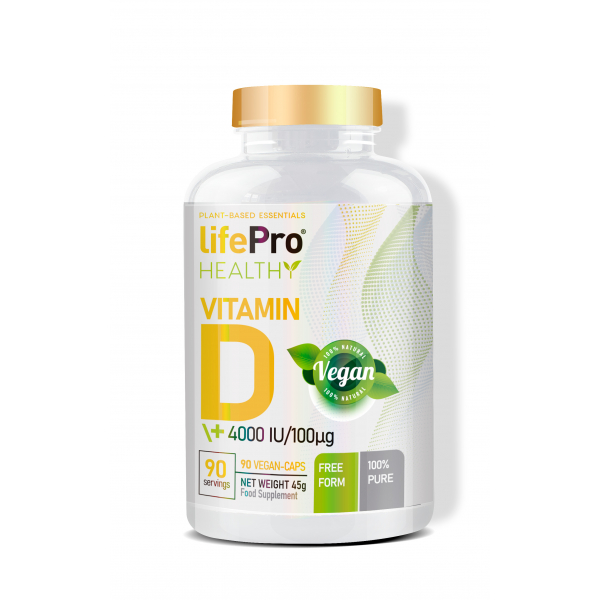Life Pro Nutrition Vegan Vitamin D 4000ui 90 Vegancaps