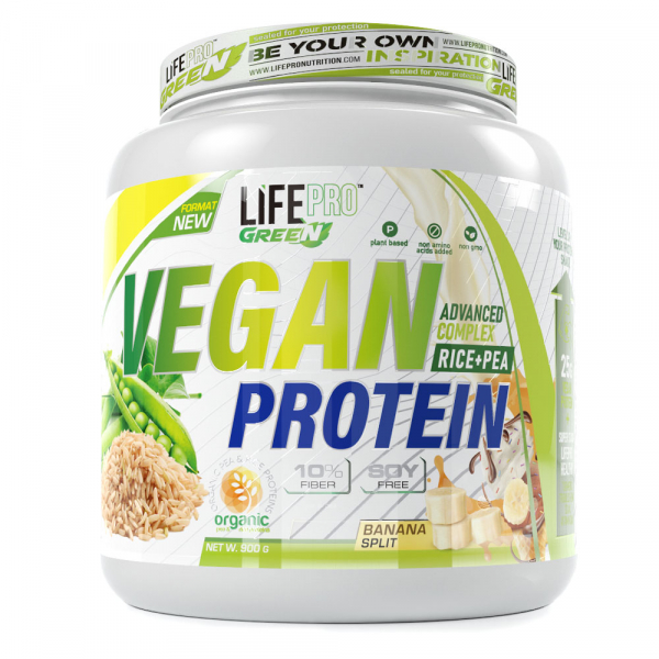 Life Pro Vegan Proteïne 900G Biologische Proteïne