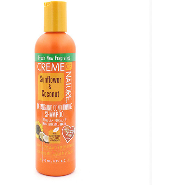 Creme Of Nature Sunflower & Coconut Champú Detangling Acondicionador 250 Ml