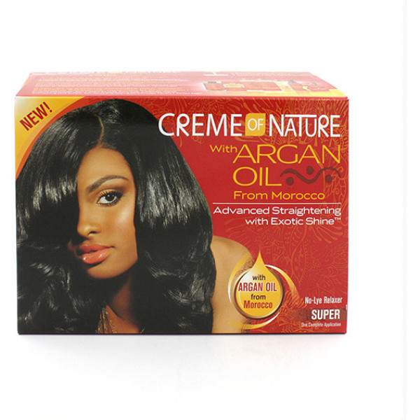 Creme Of Nature Argan Oil Relaxer Kit Super