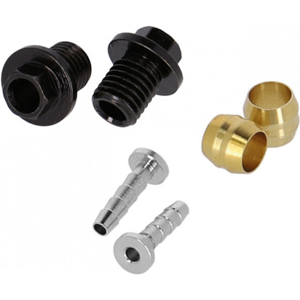 Xlc Br-x65 Kit de joints toriques, goupilles et écrous pour la durite de frein à disque Shimano Sm-bh90