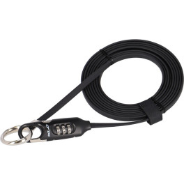 Xlc Lo-d02 Hannibal Candado Cable Combinacion 3000 - 8 Mm Negro