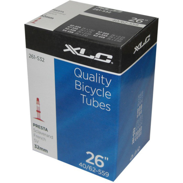 Xlc Camara 26x1.50-2.50 Valvula Presta 32 Mm (40/62-559) (50 Unidades)