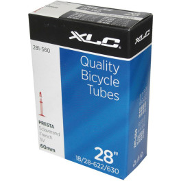 Xlc Camara 700x18/28c Valvula Presta 60 Mm (18/28-622/630) (50 Unidades)
