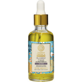 Natura Siberica Oil complex with organic sea buckthorn hydrolate for damaged hair
