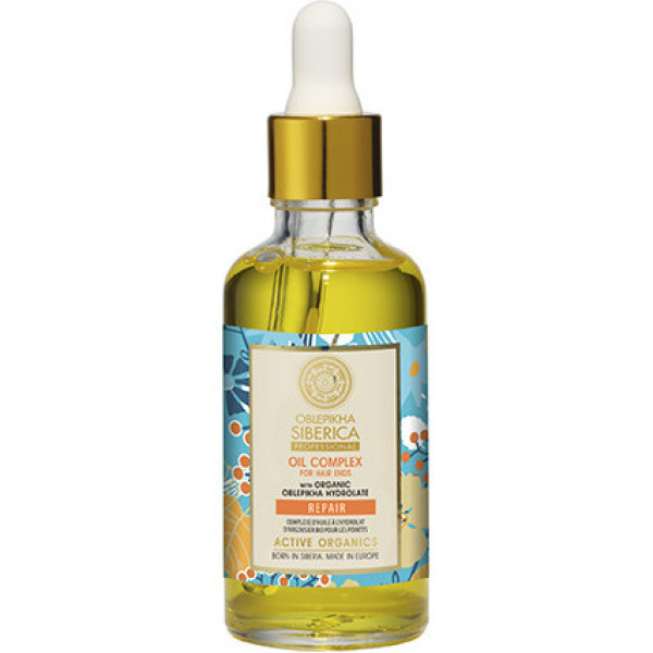Natura Siberica Complex Of Oils With Organic Sea Buckthorn Hydrosol Repairing Ends