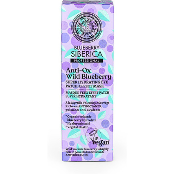 Natura Siberica Super hydraterend oogmasker met patch-effect