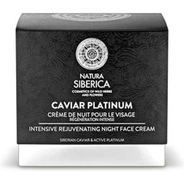 Natura Siberica Crème visage de nuit rajeunissement intensif 50 ml