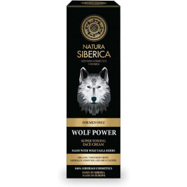 Natura Siberica Crema viso super tonificante Il potere del lupo