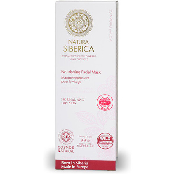 Natura Siberica Nutritiva Mascarilla Facial Piel Normal O Seca 75 Ml