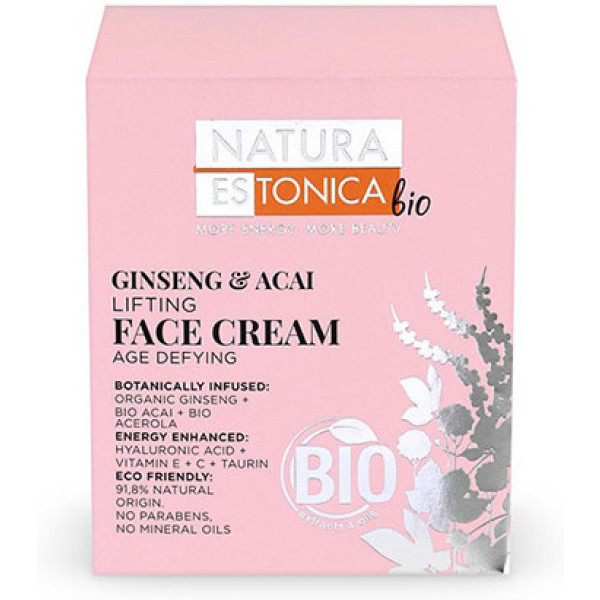 Natura Estonica Ginseng and acai facial cream 50 ml