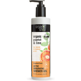 Organic Shop Gel doccia tonificante Tocco di pompelmo