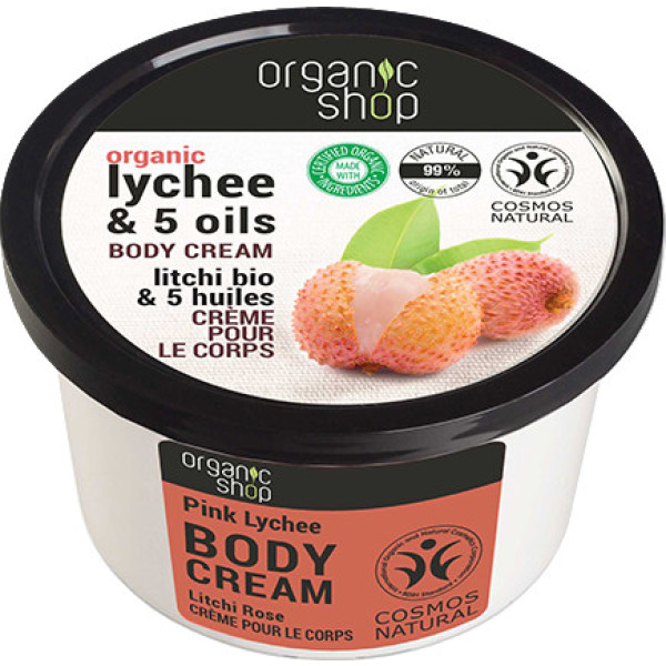Organic Shop Crème Corps Rose Litchi