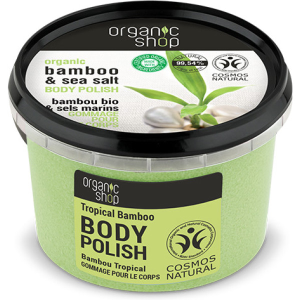 Organic Shop Tropical Bamboo Body Scrub
