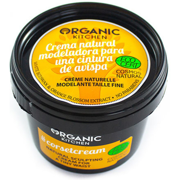 Organic Kitchen Creme Modelador Natural para cintura de vespa 