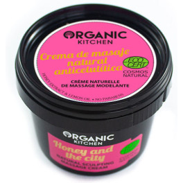 Organic Kitchen Natuurlijke Anti-Cellulitis Massage Crème "Honey And The City" 100 Ml