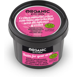 Organic Kitchen Crema Naturale Extra Nutriente Per Pelle Estremamente Secca Su Talloni E Gomiti \"balsamo Per Il Tuo Braccio\" 100 Ml