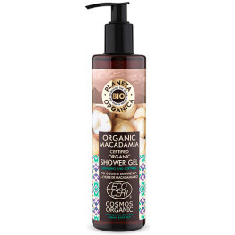 Organic Planet Biologische Macadamia-olie. Gecertificeerde biologische douchegel 80 ml