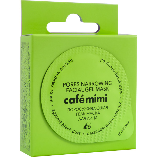 Cafe Mimi Masque facial en gel réducteur de pores 15 ml