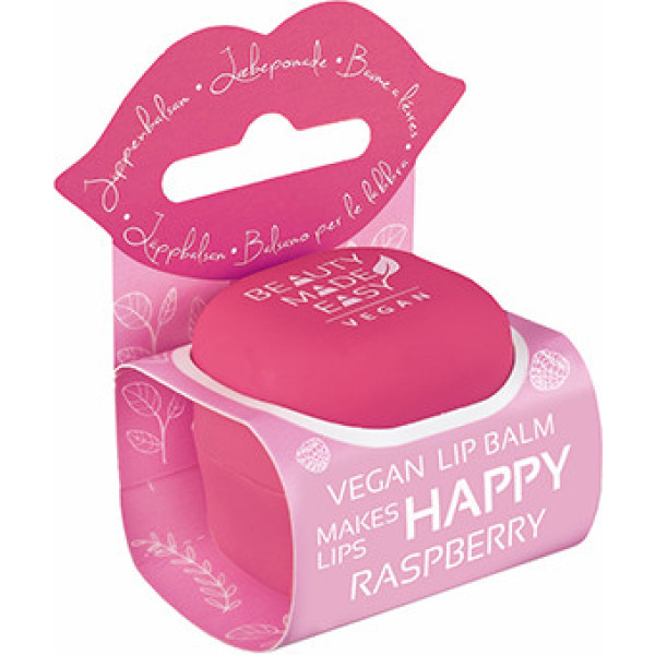 Balsamo labbra vegano Beauty Made Easy - Lampone