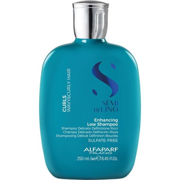 Alfaparf Semi-Di-Leinen-Locken-Shampoo zur Verbesserung eines niedrigen Volumens, 250 ml, Unisex