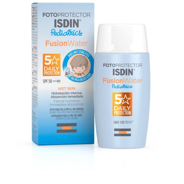 Isdin Photoprotector Kindergeneeskunde Fusion Water Spf50+ 50 ml Unisex