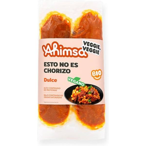 Ahimsa Zoete Chorizo Vegan Bio Ld 230 Gr