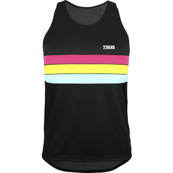 226ERS Running Tank Top Hydrazero Flag Negro - Camiseta Tirantes Hombre