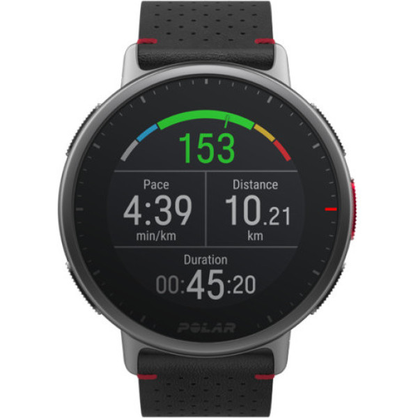 Polar Vantage V2 Negro/rojo Shift