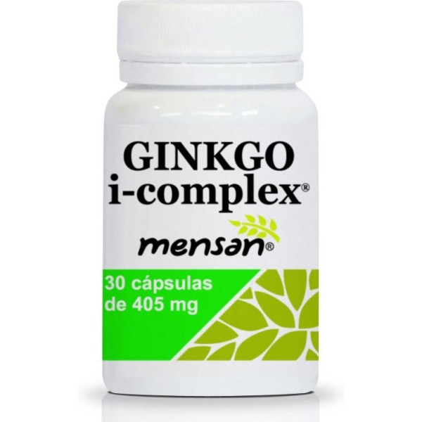 Ana Maria Lajusticia Mensan Ginkgo I-complex (gingko + Co-q10) 405 Mg. 30 Caps.