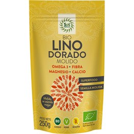 Solnatural Semi Di Lino Dorati Schiacciati Bio 250 G