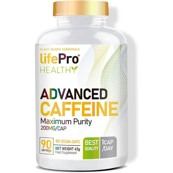 Life Pro Nutrition Advanced Caféine 200mg 90 Capsules Végétaliennes