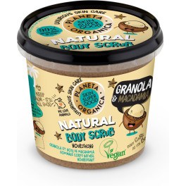 Planeta Organica Skin Super Good Natural Body Scrub Granola & Macadamia Nut 360 Ml