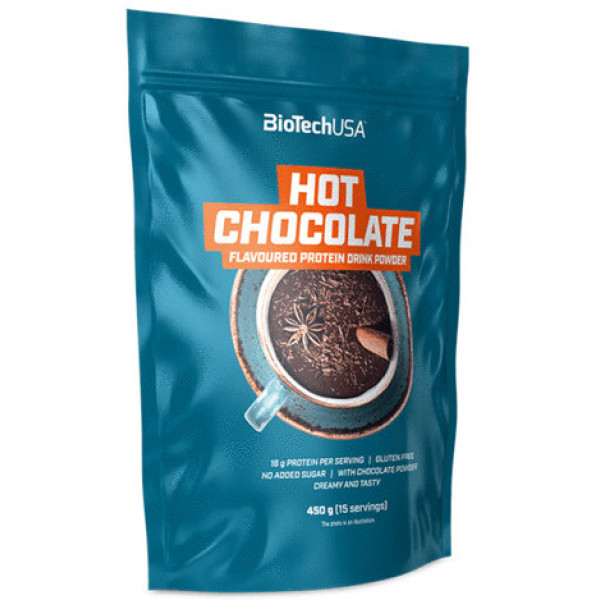 Biotech Usa Hot Chocolate Protein Drink Poeder 450 Gr