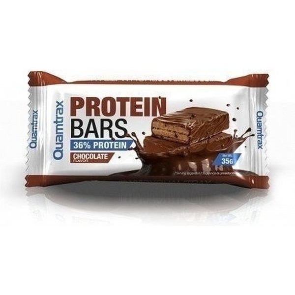 Quamtrax Protein Bars 1 barrita x 35 gr - Con Creatina Monohidrato y un 36% de Proteína - Perfecta para Tomar Después de tus Entrenamientos