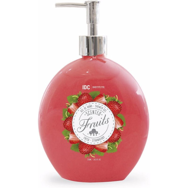 Idc Institute Fruit gel douche parfumé fraise 735 ml unisexe