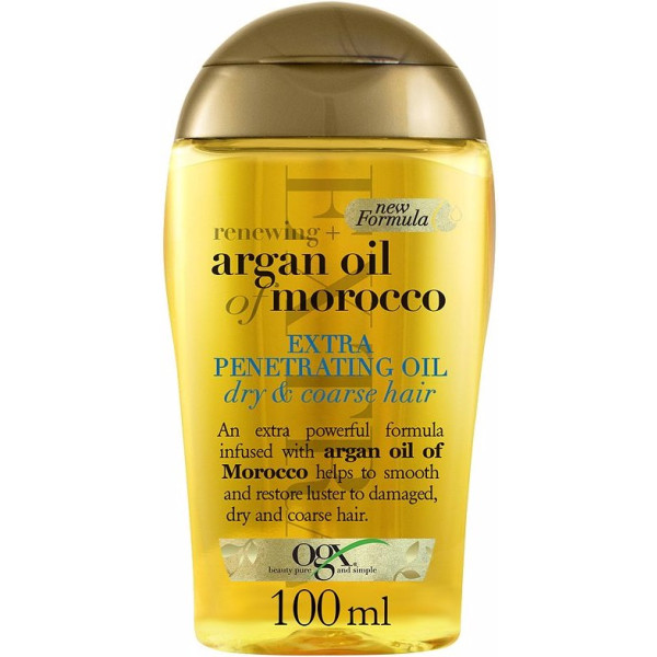 Ogx Extra Penetrante Capelli Secchi Olio Di Argan 100 Ml Unisex