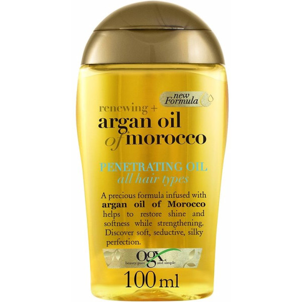 OGX Olio penetrante per capelli secchi all'argan 100 ml unisex