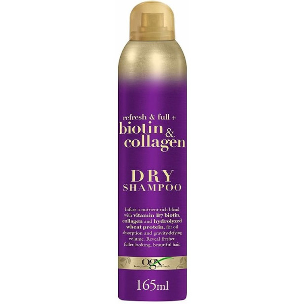 OGX Biotin and collagen dry shampoo 165 ml unisex