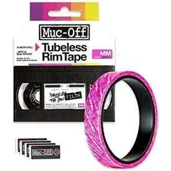 Rolo de Fita Muc-off Rim 10 M Largura 30 Mm - Fita para Tubelizar Rodas