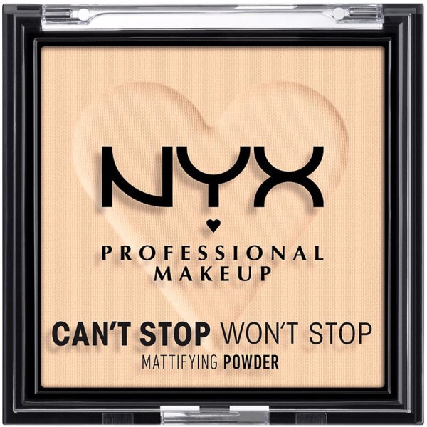 NYX can't stop, won't stop mattifying unisex powder light