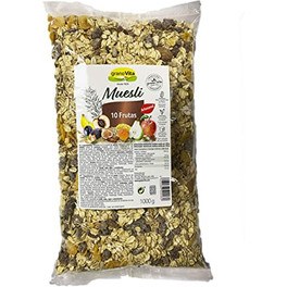 Granovita Muesli 10 Fruits - 1 Kilogramme